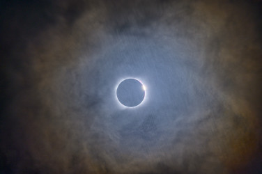 Photo of the solar eclipse of 12/14/2020 by Andreas Möller