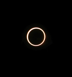 Photo of the solar eclipse of 05/10/1994 by Tim Martin