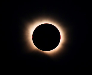 Photo of the solar eclipse of 08/12/2026 by Ben Dorman