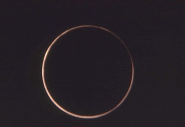 Photo of the solar eclipse of 05/30/1984 by Klaus Schulze-Frerichs