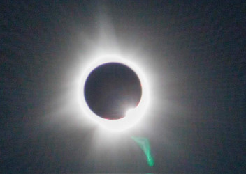 Photo of the solar eclipse of 04/08/2024 by Ben Dorman