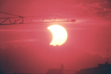 Photo of the solar eclipse of 05/31/2003 by Simone Bolzoni