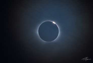 Photo of the solar eclipse of 08/12/2026 by Tim Martin