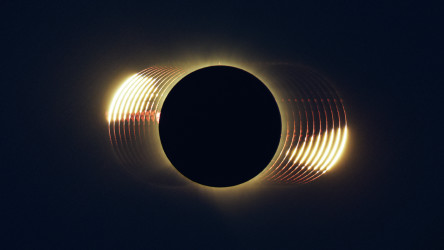Photo of the solar eclipse of 08/12/2026 by Oscar Martín Mesonero