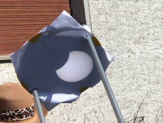 Photo of the solar eclipse of 03/29/2025 by Jannik Schneider