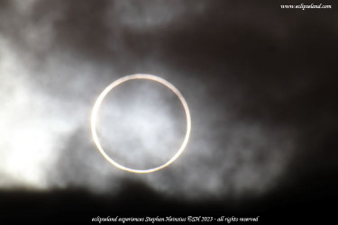 Photo of the solar eclipse of 10/14/2023 by Stephan Heinsius