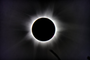 Photo of the solar eclipse of 11/13/2012 by Oscar Martín Mesonero