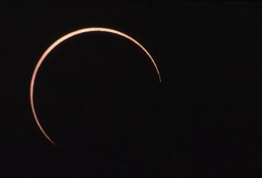 Photo of the solar eclipse of 05/30/1984 by Klaus Schulze-Frerichs