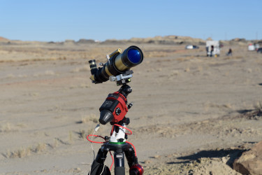 Photo of the solar eclipse of 10/14/2023 by Andreas Möller