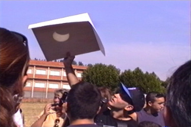 Photo of the solar eclipse of 08/11/1999 by Oscar Martín Mesonero