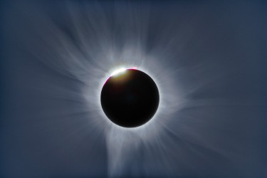 Photo of the solar eclipse of 03/09/2016 by Oscar Martín Mesonero