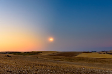 Photo of the solar eclipse of 08/12/2026 by Andreas Möller
