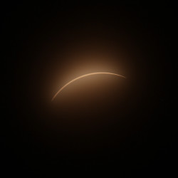 Photo of the solar eclipse of 04/08/2024 by Steve Dierwechter