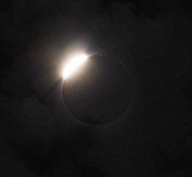 Photo of the solar eclipse of 04/08/2024 by Fredrik Franzén