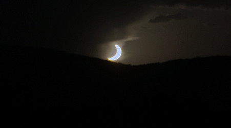 Photo of the solar eclipse of 08/12/2026 by Kevin Lowe