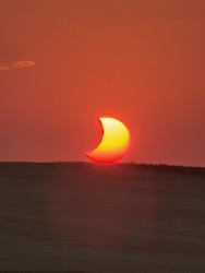 Photo of the solar eclipse of 08/12/2026 by Raphael Richter