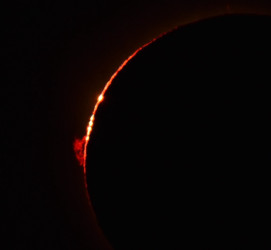 Photo of the solar eclipse of 08/12/2026 by OJ Naehle