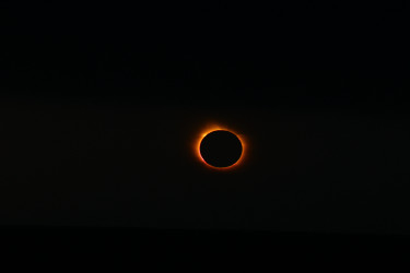 Photo of the solar eclipse of 12/04/2021 by Judy Anderson