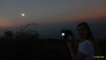 Photo of the solar eclipse of 08/12/2026 by Katharina Nottbohm