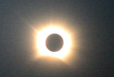 Photo of the solar eclipse of 08/12/2026 by Pierre Arpin