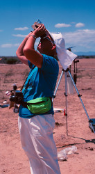 Photo of the solar eclipse of 07/11/1991 by Alan Dyer