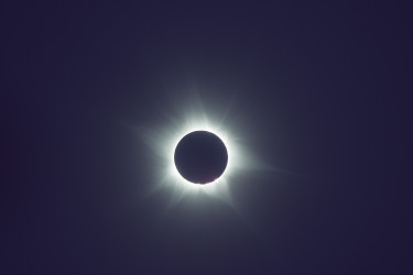 Photo of the solar eclipse of 04/20/2023 by Oscar Martín Mesonero