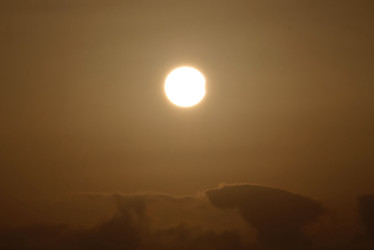 Photo of the solar eclipse of 09/01/2016 by Oscar Martín Mesonero