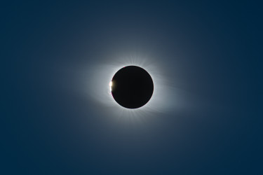 Photo of the solar eclipse of 07/02/2019 by Andreas Möller
