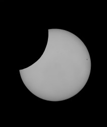 Photo of the solar eclipse of 03/29/2025 by Stuart Davis