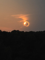 Photo of the solar eclipse of 08/12/2026 by Ian Mercer