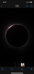 Photo of the solar eclipse of 04/08/2024 by Marcio Spinola