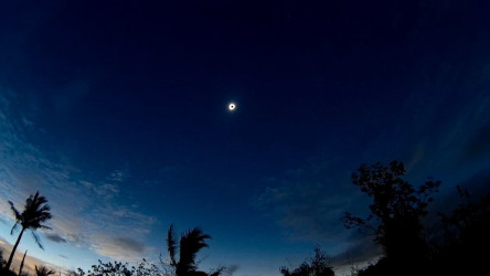 Photo of the solar eclipse of 03/09/2016 by Oscar Martín Mesonero