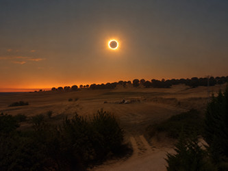 Photo of the solar eclipse of 08/12/2026 by Inma Eclipses