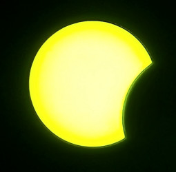 Photo of the solar eclipse of 08/12/2026 by Jane Lappin