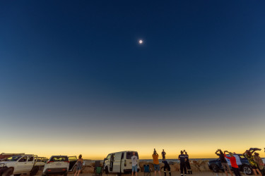 Photo of the solar eclipse of 04/20/2023 by Andreas Möller
