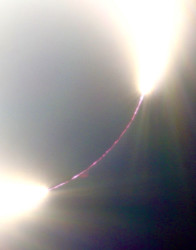 Photo of the solar eclipse of 10/14/2023 by Judy Anderson