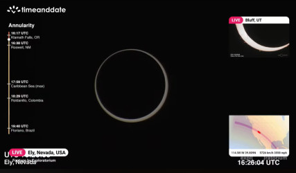 Photo of the solar eclipse of 10/14/2023 by Inma Eclipses
