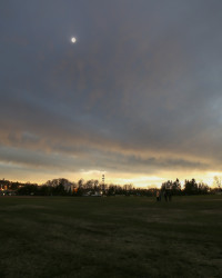 Photo of the solar eclipse of 04/08/2024 by Steve Dierwechter