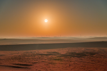 Photo of the solar eclipse of 12/26/2019 by Andreas Möller