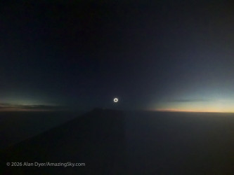Photo of the solar eclipse of 08/01/2008 by Alan Dyer