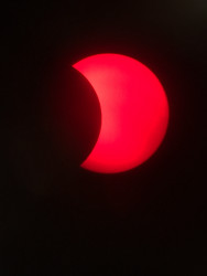 Photo of the solar eclipse of 08/21/2017 by Marcio Spinola