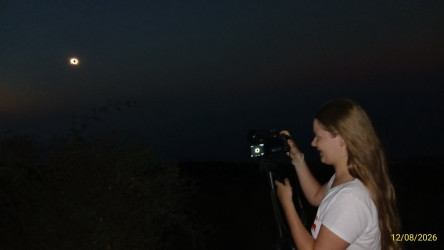 Photo of the solar eclipse of 08/12/2026 by Katharina Nottbohm