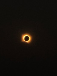 Photo of the solar eclipse of 08/12/2026 by Melanie Hodge