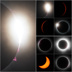 Photo of the solar eclipse of 04/08/2024 by Alexander Krivenyshev