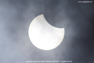 Photo of the solar eclipse of 03/29/2025 by Stephan Heinsius