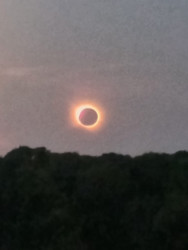 Photo of the solar eclipse of 08/12/2026 by Ian Mercer
