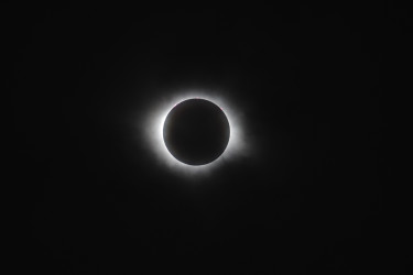 Photo of the solar eclipse of 04/08/2024 by Antonio Melandri