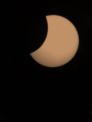 Photo of the solar eclipse of 03/20/2015 by Stuart Davis