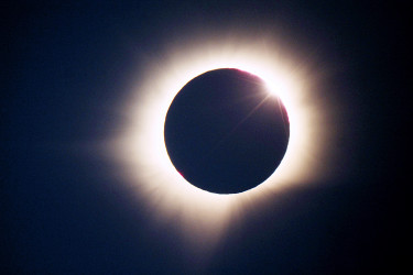 Photo of the solar eclipse of 08/12/2026 by Simone Bolzoni