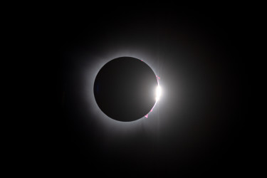 Photo of the solar eclipse of 04/08/2024 by Gwenael Blanck